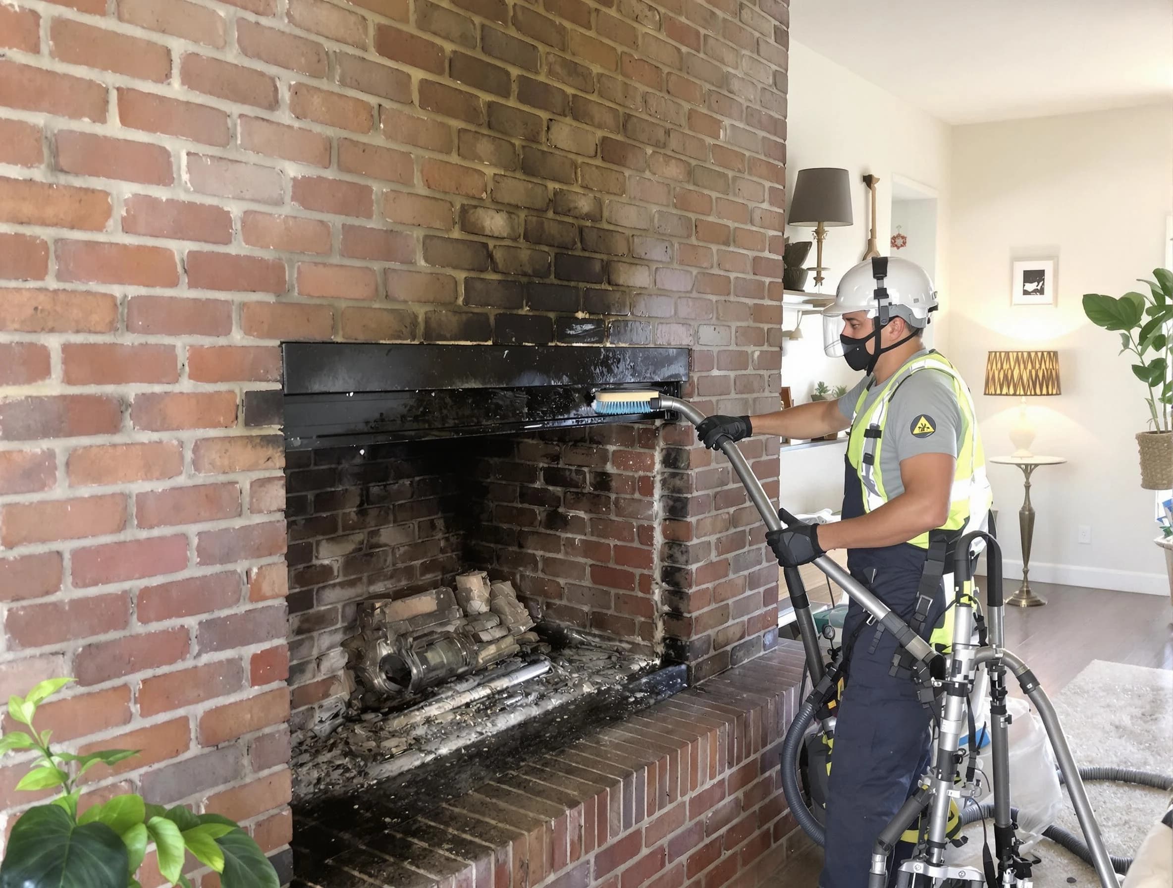 North Plainfield Chimney Sweep providing fireplace cleaning services in North Plainfield, NJ