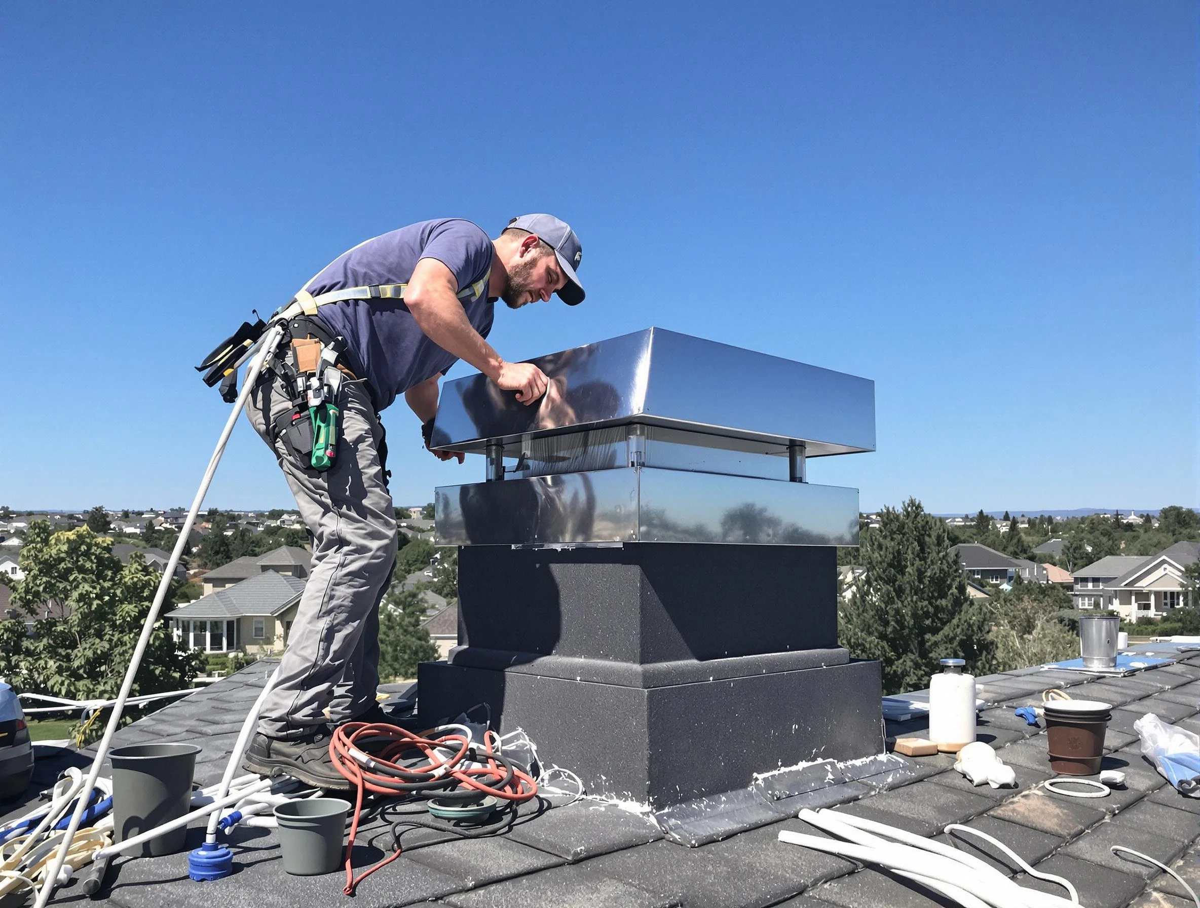 Chimney Cap Services in North Plainfield